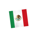 Party-Servietten Mexiko mit Wappen