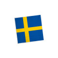 Party-Servietten Schweden Flagge