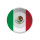 Mexiko mit Wappen - Teller