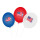 Luftballons USA 9 Stück