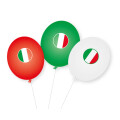 Luftballons Italien 9 Stück
