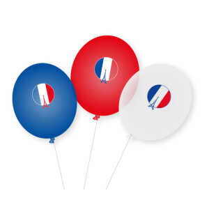 Luftballons Frankreich 9 Stück