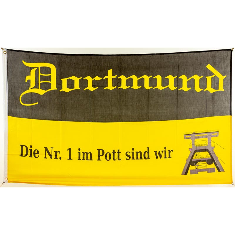 I Love Dortmund  Flagge Fahne Hißflagge Hissfahne 150 x 90 cm NEU 
