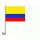 Auto-Fahne: Kolumbien