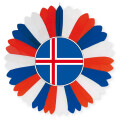 Dekofächer Island, einseitig, 60 cm
