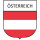 Aufkleber Österreich in Wappenform