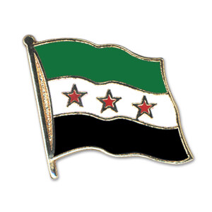 Flaggen-Pin vergoldet : Syrien alte Flagge (1932 - 1958)
