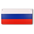 Blechschild Russland 30,5 x 15,5 cm