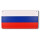 Blechschild "Russland" 30,5 x 15,5 cm