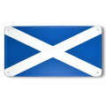 Blechschild "Schottland" 30,5 x 15,5 cm