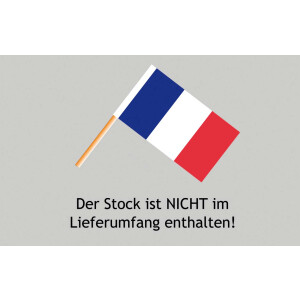 45x30cm RESTPOSTEN - Premium-Flagge, mit Hohlsaum: Frankreich