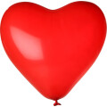 Luftballons Herz, rot 90 cm Umfang