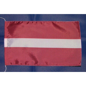 Tischflagge 15x25 : Lettland
