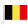 Auto-Fahne: Belgien - Premiumqualität