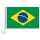 Auto-Fahne: Brasilien - Premiumqualität