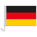 Auto-Fahne: Deutschland - Premiumqualität