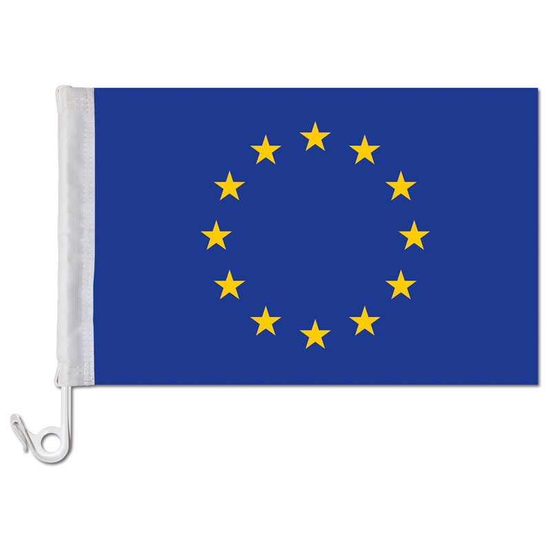 Auto-Fahne: Europa - Premiumqualität, 9,95 €