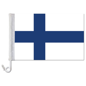 Auto-Fahne: Finnland - Premiumqualität
