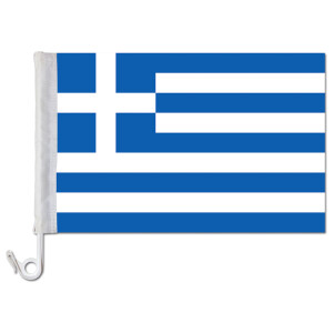 Auto-Fahne: Griechenland - Premiumqualität