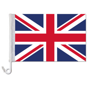 Auto-Fahne: Großbritannien (GB) - Premiumqualität