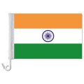 Auto-Fahne: Indien - Premiumqualität