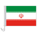 Auto-Fahne: Iran - Premiumqualität