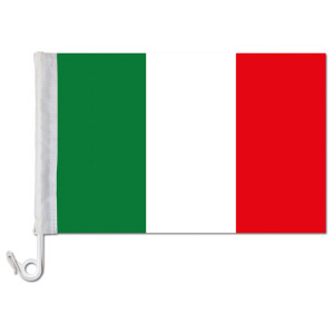 Auto-Fahne: Italien - Premiumqualität