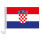 Auto-Fahne: Kroatien - Premiumqualität