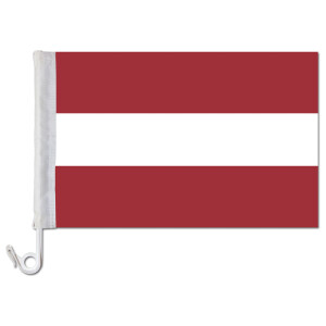 Auto-Fahne: Lettland - Premiumqualität