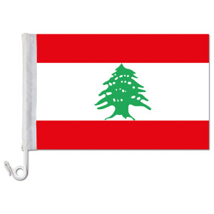 Auto-Fahne: Libanon - Premiumqualität