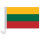 Auto-Fahne: Litauen - Premiumqualität
