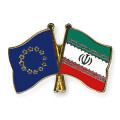 Freundschaftspin: Europa-Iran