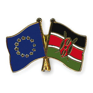 Freundschaftspin: Europa-Kenia