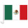 Auto-Fahne: Mexiko - Premiumqualität