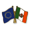 Freundschaftspin Europa-Mexiko