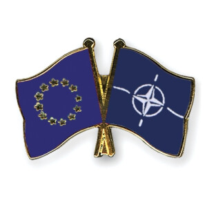 Freundschaftspin: Europa-NATO