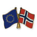 Freundschaftspin: Europa-Norwegen