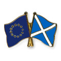 Freundschaftspin: Europa-Schottland