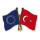 Freundschaftspin Europa-Türkei