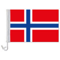 Auto-Fahne: Norwegen - Premiumqualität
