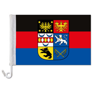 Auto-Fahne: Ostfriesland + Wappen - Premiumqualität