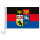 Auto-Fahne: Ostfriesland + Wappen - Premiumqualität