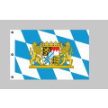 XXL Flagge Bayern mit Wappen und Löwen in 3m x 5m.