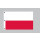 XXL Flagge Polen in 3m x 5m.