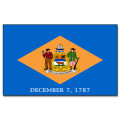 Tischflagge 15x25 Delaware