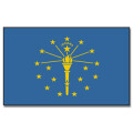 Tischflagge 15x25 : Indiana