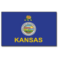 Tischflagge 15x25 : Kansas