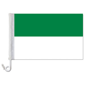 Auto-Fahne: Schützenfest grün-weiß - Premiumqualität