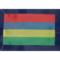 Tischflagge 15x25 Mauritius