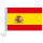 Auto-Fahne: Spanien mit Wappen - Premiumqualität